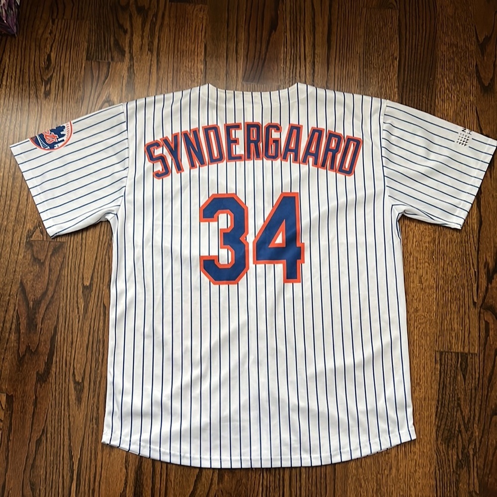 Mets Syndergaad 34 Baseball Jersey XL Brand New 🟠 - Picture 2 of 5